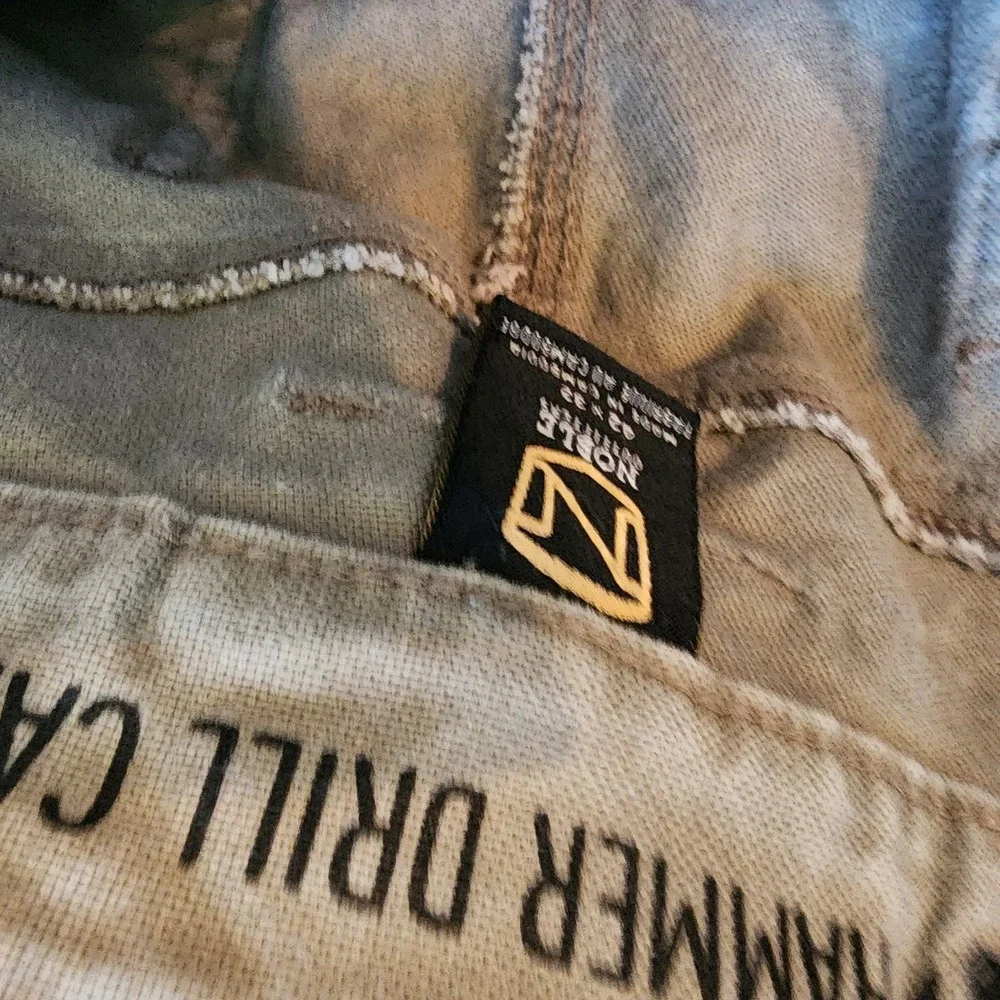 Noble Outfitters Pants Men's Size 42x32 Tan Hammer Drill Canvas Work Pant‎ Flex